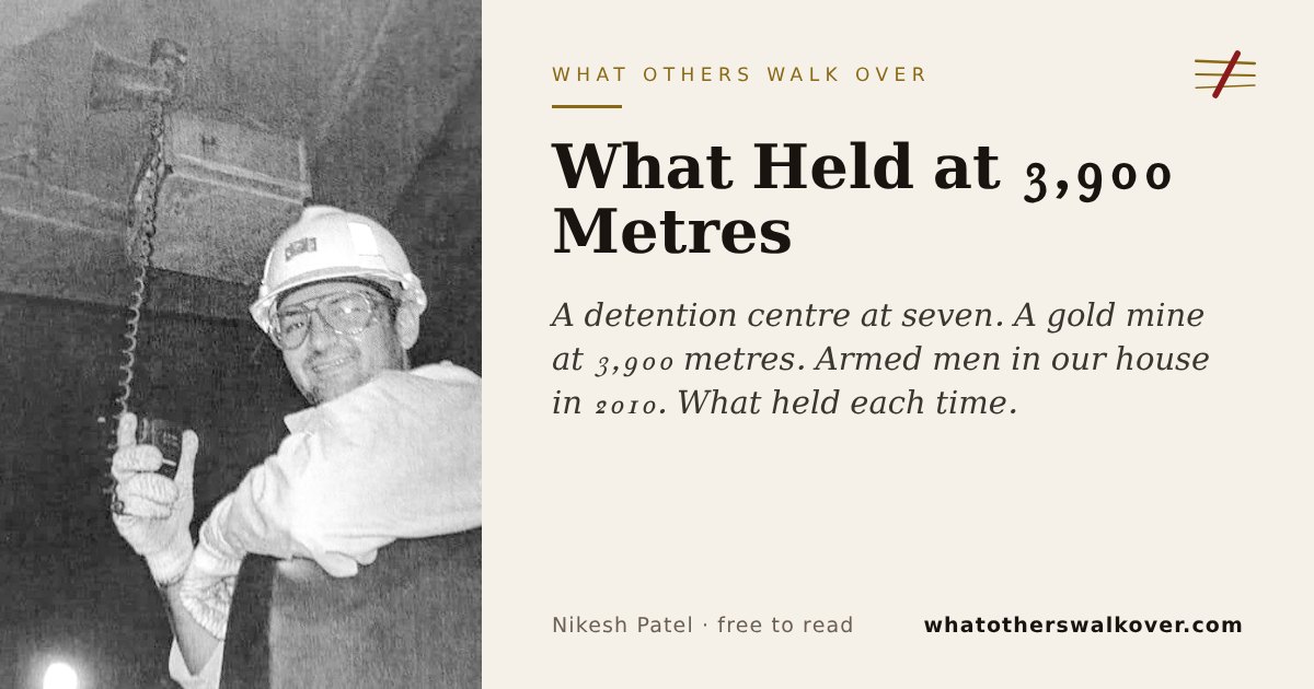 What Held at 3,900 Metres