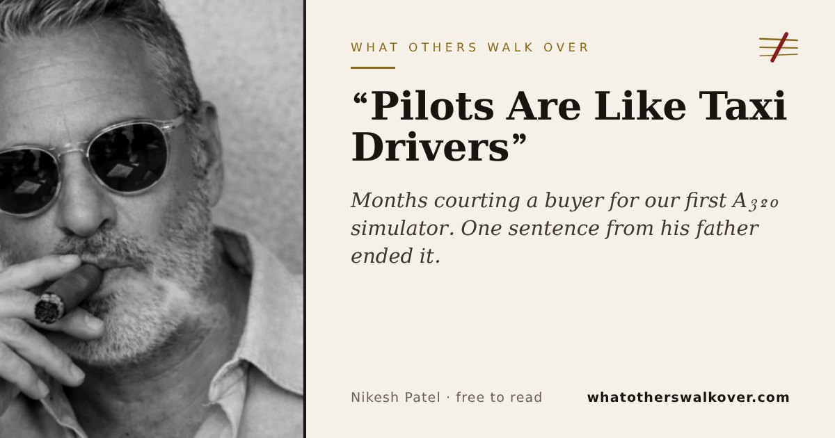 “Pilots Are Like Taxi Drivers”
